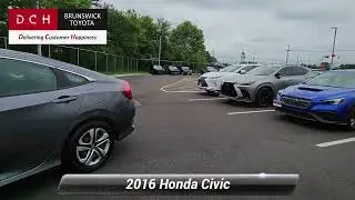 Used 2016 Honda Civic LX, North Brunswick Town, NJ SW534333A