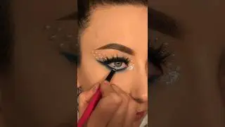 easy festival makeup🦋✨ #makeuptutorial #satisfying