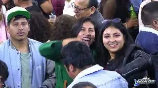 AGRUPACIÓN LOS DIVOS CON LA SOCIEDAD DE TUNANTEROS SAN ROQUE EN SAN JERÓNIMO.