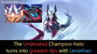 Legion TD 2 Rank: Champion Halo with Leviathan is Greatest Single Target DPS!?
