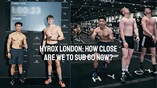 5 MINUTE 10 SECONDS PB | HYROX LONDON VLOG