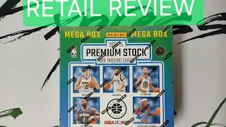 2023-24 Panini NBA Hoops Premium Stock Basketball Mega Box Retail Review