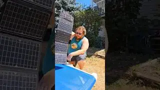 30 Watt Elecaenta Portable Solar Panel Test #Solar #Portable #Charger #Outdoor  #Vanlife