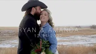 Ryan & Amanda's Gorgeous Winter Barn Wedding