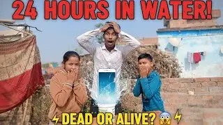 24 Hours Mobile In Water 😱 | Phone Pani Me 24 Ghante! | Dead or Alive? ⚡