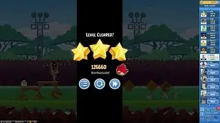 Angry Birds Friends Tournament 108 Week 107 Level 5 High Score 126k (Power-ups + Stone Crusher) (PC)