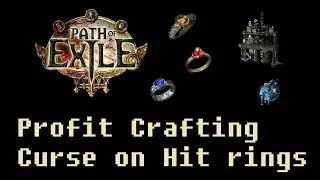 Profit crafting Curse on Hit rings in Kalandra league using Harvest [POE 3.19]