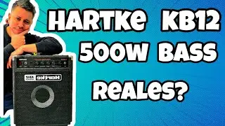 Aplificador de bajo HARTKE KB12 de 500W REALES?