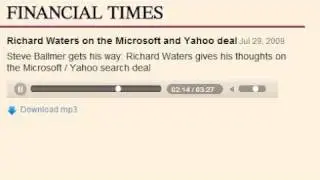 Microsoft and Yahoo Deal from AlbaIM Social Network