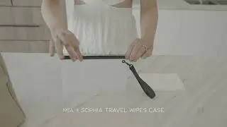 Mia + Sophia Travel Wipes Case