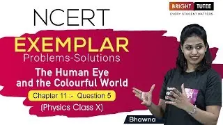 NCERT Exemplar Solutions Class 10 Physics Chapter 11: Human Eye and Colourful World Question 5