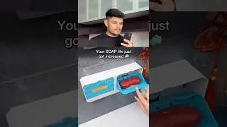 STOP 🛑 wasting your SOAP 🧼 with this double bar soap box #bathroom #amazonfinds #coolgadgets