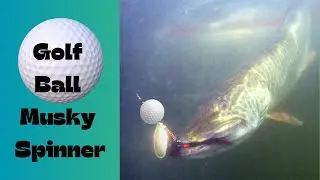 Making a Golf Ball Musky Spinner