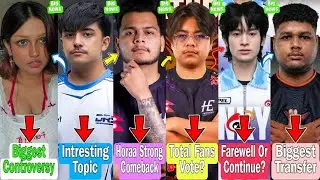 PMPL Is Back😱| Indian Big Contro! | Horaa Comeback🔥| DRS & HE Vote? | Wbg Continue Or Farewell!