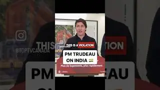PM Trudeau on India Canada Diplomatic Row 🇨🇦🇮🇳 #canada #india #modi