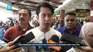 Lebih RM600,000 dibelanjakan bagi pendidikan di Parlimen Hang Tuah Jaya