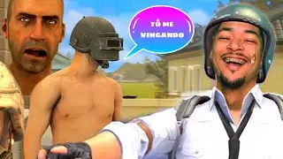 A REVOLTA DO NUMERO AZUL NO SQUAD ALEATORIO PUBG MOBILE