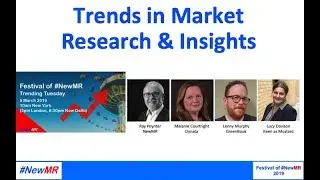 Panel Discussion looking at the key trends in market research and insights
