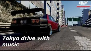 Shutoko Revival Project - Tokyo drive with 80s Synthwave music - Assetto Corsa
