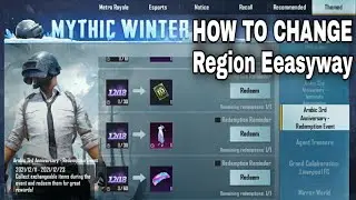 How to change region in pubg | Full Tutorial | How to Change Region to Libya | Pubg VPN Event