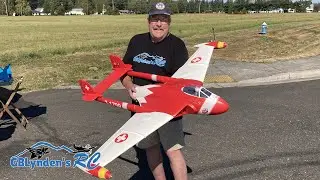 Big Crash Of Wild Bill Flynn's Freewing de Havilland DH 112 Venom V2 90mm EDF Jet
