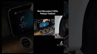 Аренда Mercedes C300e. Паттайя.Тайланд. #rent #автомобиль #аренда