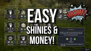 Easy Shinies & Money in Hogwarts Legacy * Shiny Magical Beasts * 20-25k an Hour!