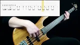 Metallica - Ride The Lightning (Bass Only) (Play Along Tabs In Video)