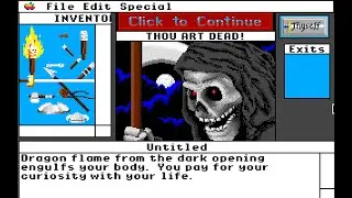 Apple IIGS Game: Shadowgate (1988 Mindscape)