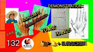 DEMO :ANATOMY :HUMAN Figures :PART 30 # EASY METHODS OF DRAWING AND RENDERING A YOUNG MAN'S HAND. 