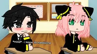 ||Stop looking at me with those eyes|| Anya can read minds|| Anya x Damian gacha life