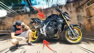 DEIXEI A NOVA CB1000 SÓ O CANO SEM ELE SABER 😂 ‹ Bruno Garcia ›