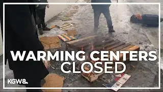 Homeless community fears freezing to death as warming shelters close