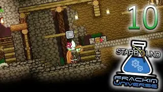 Starbound Frackin' Universe (Zenith, часть 10) &mdash; Критическое строительство [геймплей на ПК]