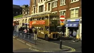 London Transport Buses 2002-Victoria with Routemasters, Metrobuses & Leyland Olympians
