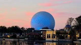 EPCOT 2022 Evening Tour & Walkthrough in 4K | Walt Disney World Florida Spring Break March 2022