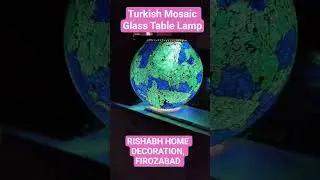 Turkish Mosaic Table Lamps #song #hindisong #viralshort #homedecor