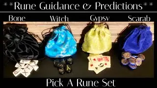 🔮Pick A Rune Set🔮 Guidance & Predictions From The Runes!