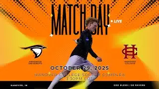 Anderson University at Hanover College - Men's Soccer Game | NCAA Division III