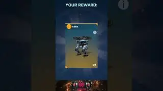 I won my first Siren robot 🥳🥳 #sirenrobot #warrobots #warrobotsremastered #wr #shorts #judgewr