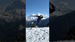 Halkaramailo 🥰🌹✌️ #shorts #enjoy #snow #nepal #funny
