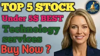 🚀 TOP 5 Tech Penny Stocks Under $5! (AI, SaaS & Cloud GEMS) 💎 TECHNOLOGY Services best penny stocks 