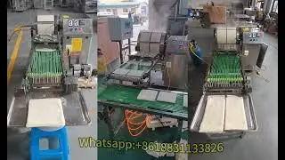 Automatic Zahra Crepes Making Machine With Counting Function Conveyor Belt and Turn Over Function