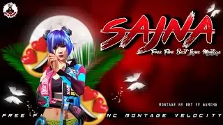 Badshah - Sajna ||free fire beat sync montage || RBT FF GAMING