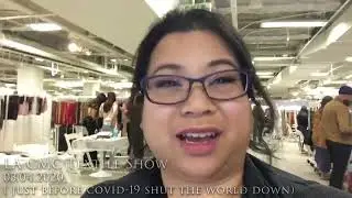 Visiting a Textile Trade Show! | 03.04.2020 (just before COVID)