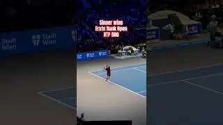 Sinner eins Erste Bank Open in Vienna!     #tennis #atp #sinner #goat