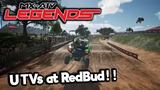 Легенды MX против ATV &mdash; UTV на RedBud!