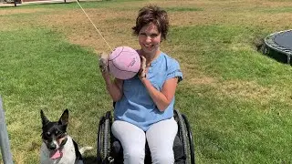 Wheelchair Accessible Backyard Tour!