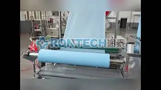 plastic film folding machine