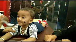 Funnybaby eating and reacting to it/Rayan Media #status videos